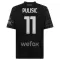 AC Milan Christian Pulišić 11 Fjerde trøye 2023/2024 Svart