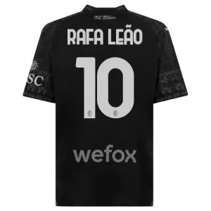AC Milan Rafael Leão 10 Fjerde trøye 2023/2024 Svart AC Milan Rafael Leão 10 Fjerde trøye 2023/2024 Svart