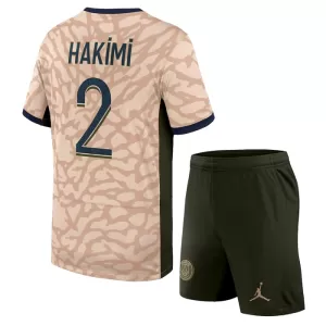 Paris Saint-Germain Achraf Hakimi 2 Fjerde trøye Barn Jordan 2023/2024 Paris Saint-Germain Achraf Hakimi 2 Fjerde trøye Barn Jordan 2023/2024
