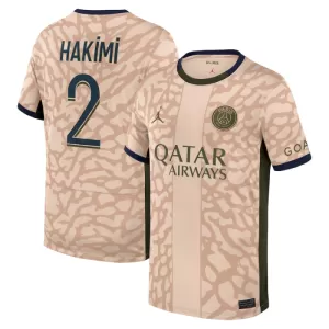Paris Saint-Germain Achraf Hakimi 2 Fjerde trøye Jordan 2023/2024 Paris Saint-Germain Achraf Hakimi 2 Fjerde trøye Jordan 2023/2024