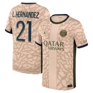 Paris Saint-Germain Lucas Hernandez 21 Fjerde trøye Jordan 2023/2024 Paris Saint-Germain Lucas Hernandez 21 Fjerde trøye Jordan 2023/2024