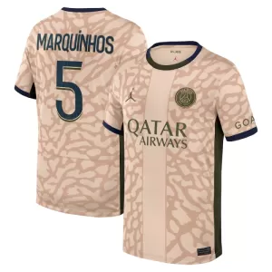Paris Saint-Germain Lucas Marquinhos 5 Fjerde trøye Jordan 2023/2024 Paris Saint-Germain Lucas Marquinhos 5 Fjerde trøye Jordan 2023/2024