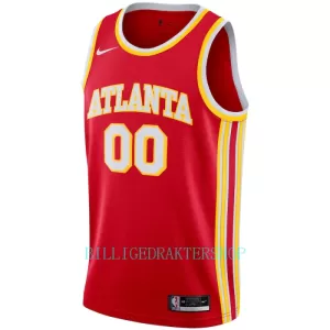 Atlanta Hawks Trøye Icon Edition 2023/2024 Swingman Rød