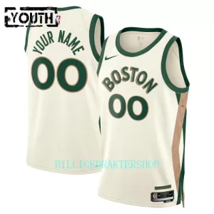 Boston Celtics Trøye Barn City Edition 2023/2024 Swingman Hvit Boston Celtics Trøye Barn City Edition 2023/2024 Swingman Hvit