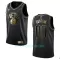 Brooklyn Nets Trøye Golden Edition Swingman Svart