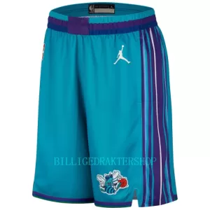 Charlotte Hornets NBA Shorts Classic Edition Swingman Blågrønn