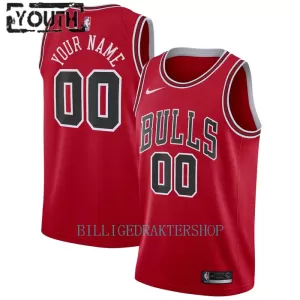 Chicago Bulls Trøye Barn Icon Edition 2023/2024 Swingman Rød Chicago Bulls Trøye Barn Icon Edition 2023/2024 Swingman Rød