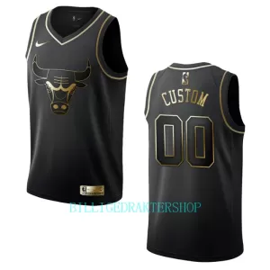 Chicago Bulls Trøye Golden Edition Swingman Svart Chicago Bulls Trøye Golden Edition Swingman Svart