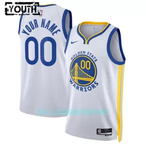 Golden State Warriors Trøye Barn Association Edition 2023/2024 Swingman Hvit Golden State Warriors Trøye Barn Association Edition 2023/2024 Swingman Hvit
