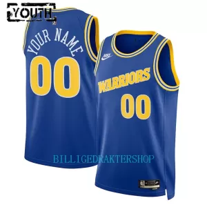 Golden State Warriors Trøye Barn Classic Edition 2023/2024 Swingman Blå Golden State Warriors Trøye Barn Classic Edition 2023/2024 Swingman Blå