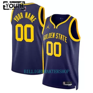 Golden State Warriors Trøye Barn Statement Edition 2023/2024 Swingman Navy Golden State Warriors Trøye Barn Statement Edition 2023/2024 Swingman Navy