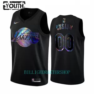HWC Iridescent Los Angeles Lakers Trøye Barn Swingman Svart HWC Iridescent Los Angeles Lakers Trøye Barn Swingman Svart