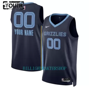 Memphis Grizzlies Trøye Barn Icon Edition 2023/2024 Swingman Navy Memphis Grizzlies Trøye Barn Icon Edition 2023/2024 Swingman Navy