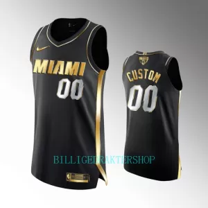 Limited Miami Heat Trøye Golden Edition Swingman Svart Limited Miami Heat Trøye Golden Edition Swingman Svart