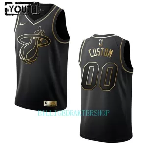 Miami Heat Trøye Barn Golden Edition Swingman Svart Miami Heat Trøye Barn Golden Edition Swingman Svart