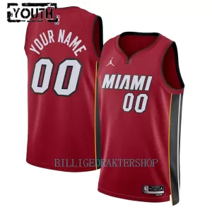 Miami Heat Trøye Barn Statement Edition 2023/2024 Swingman Rød Miami Heat Trøye Barn Statement Edition 2023/2024 Swingman Rød