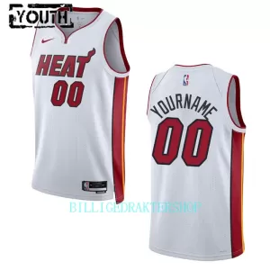 White Miami Heat Trøye Barn Association Edition 2023/2024 Swingman White Miami Heat Trøye Barn Association Edition 2023/2024 Swingman