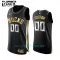 Limited Milwaukee Bucks Trøye Barn Golden Edition Swingman Svart
