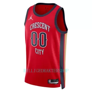 New Orleans Pelicans Trøye Statement Edition 2023/2024 Swingman Rød