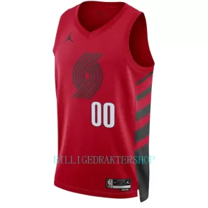 Portland Trail Blazers Trøye Statement Edition 2023/2024 Swingman Rød