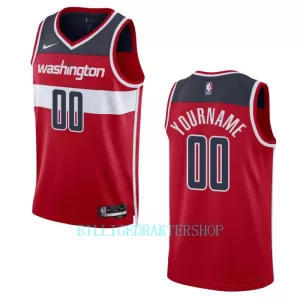 Washington Wizards Trøye Icon Edition 2023/2024 Swingman Rød