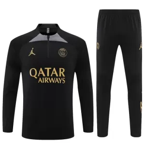 Paris Saint-Germain Trenings Collegegenser Set 2023/2024 Svart Paris Saint-Germain Trenings Collegegenser Set 2023/2024 Svart
