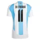 Argentina Ángel Di María 11 Hjemmetrøye 2024