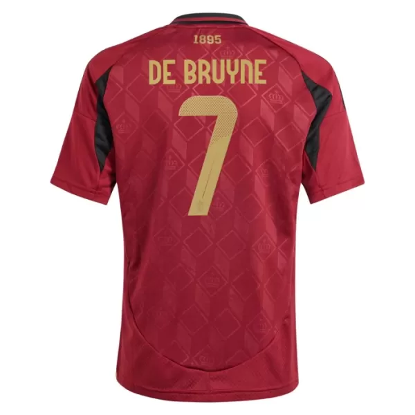 Belgia Kevin De Bruyne 7 Hjemmetrøye Barn EM 2024