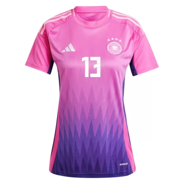 Tyskland Thomas Müller 13 Bortetrøye Dame EM 2024
