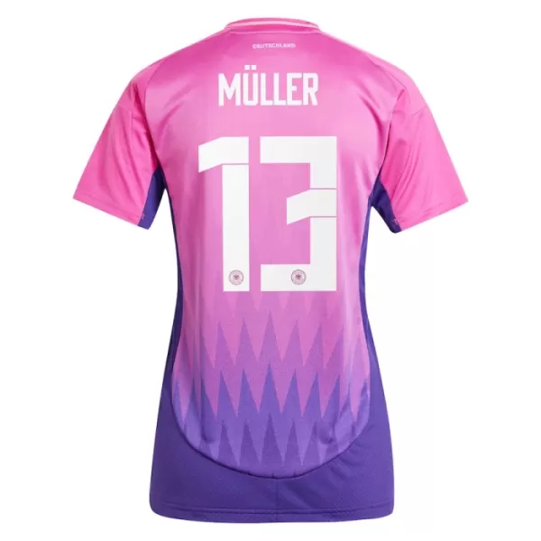 Tyskland Thomas Müller 13 Bortetrøye Dame EM 2024