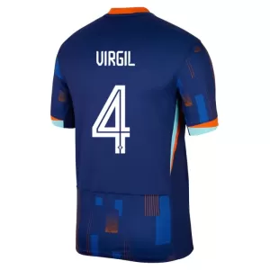 Nederland Virgil van Dijk 4 Bortetrøye EM 2024 Nederland Virgil van Dijk 4 Bortetrøye EM 2024