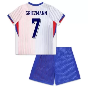 Frankrike Antoine Griezmann 7 Bortetrøye Barn EM 2024