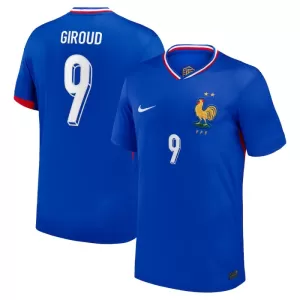 Frankrike Olivier Giroud 9 Hjemmetrøye EM 2024 Frankrike Olivier Giroud 9 Hjemmetrøye EM 2024