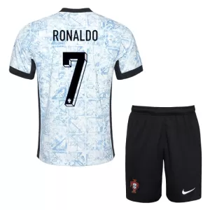 Portugal Cristiano Ronaldo 7 Bortetrøye Barn EM 2024 Portugal Cristiano Ronaldo 7 Bortetrøye Barn EM 2024