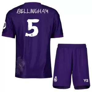 Real Madrid Jude Bellingham 5 Fjerde trøye Barn 2023/2024 Real Madrid Jude Bellingham 5 Fjerde trøye Barn 2023/2024
