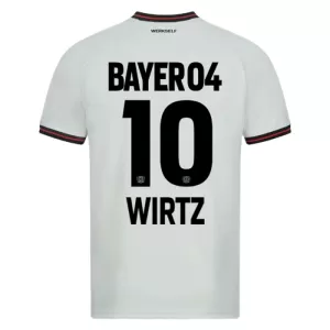 Bayer 04 Leverkusen Florian Wirtz 10 Bortetrøye 2023/2024 Bayer 04 Leverkusen Florian Wirtz 10 Bortetrøye 2023/2024