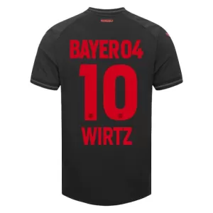 Bayer 04 Leverkusen Florian Wirtz 10 Hjemmetrøye 2023/2024 Bayer 04 Leverkusen Florian Wirtz 10 Hjemmetrøye 2023/2024