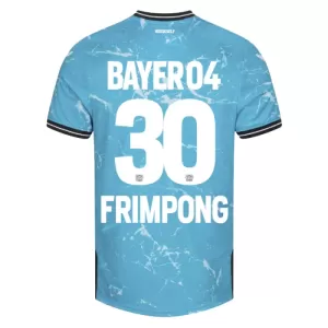 Bayer 04 Leverkusen Jeremie Frimpong 30 Tredjetrøye 2023/2024 Bayer 04 Leverkusen Jeremie Frimpong 30 Tredjetrøye 2023/2024