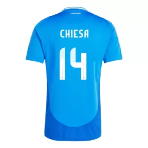 Italia Federico Chiesa 14 Hjemmetrøye EM 2024 Italia Federico Chiesa 14 Hjemmetrøye EM 2024