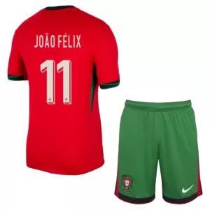 Portugal João Félix 11 Hjemmetrøye Barn EM 2024