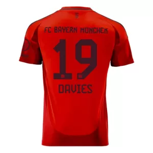 FC Bayern München Alphonso Davies 19 Hjemmetrøye 2024/2025 FC Bayern München Alphonso Davies 19 Hjemmetrøye 2024/2025