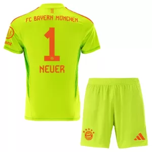 FC Bayern München Manuel Neuer 1 Målvakt Hjemmetrøye Barn 2024/2025 FC Bayern München Manuel Neuer 1 Målvakt Hjemmetrøye Barn 2024/2025