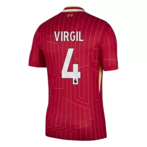 Liverpool Virgil van Dijk 4 Hjemmetrøye 2024/2025 Liverpool Virgil van Dijk 4 Hjemmetrøye 2024/2025