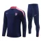 Atlético Madrid Trenings Collegegenser Set Barn 2024/2025 Navy