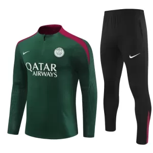 Paris Saint-Germain Trenings Collegegenser Set 2024/2025 Grønn Paris Saint-Germain Trenings Collegegenser Set 2024/2025 Grønn