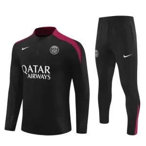 Paris Saint-Germain Trenings Collegegenser Set 2024/2025 Svart Paris Saint-Germain Trenings Collegegenser Set 2024/2025 Svart