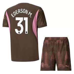 Manchester City Ederson Moraes 31 Målvakt Hjemmetrøye Barn 2024/2025 Manchester City Ederson Moraes 31 Målvakt Hjemmetrøye Barn 2024/2025