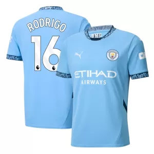 Manchester City Rodrigo Hernández 16 Hjemmetrøye 2024/2025 Manchester City Rodrigo Hernández 16 Hjemmetrøye 2024/2025