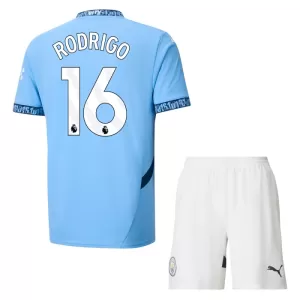 Manchester City Rodrigo Hernández 16 Hjemmetrøye Barn 2024/2025 Manchester City Rodrigo Hernández 16 Hjemmetrøye Barn 2024/2025