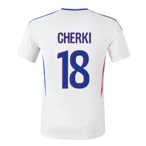 Olympique Lyonnais Rayan Cherki 18 Hjemmetrøye 2024/2025 Olympique Lyonnais Rayan Cherki 18 Hjemmetrøye 2024/2025